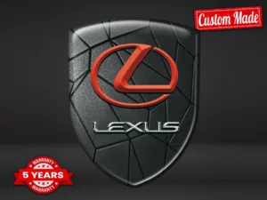 Lexus Adesivi Logo Stampati Corsa Premium Regolabili